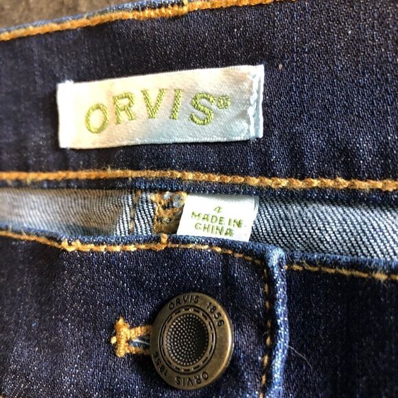 Orvis women’s size 4 denim skirt - Picture 3 of 6
